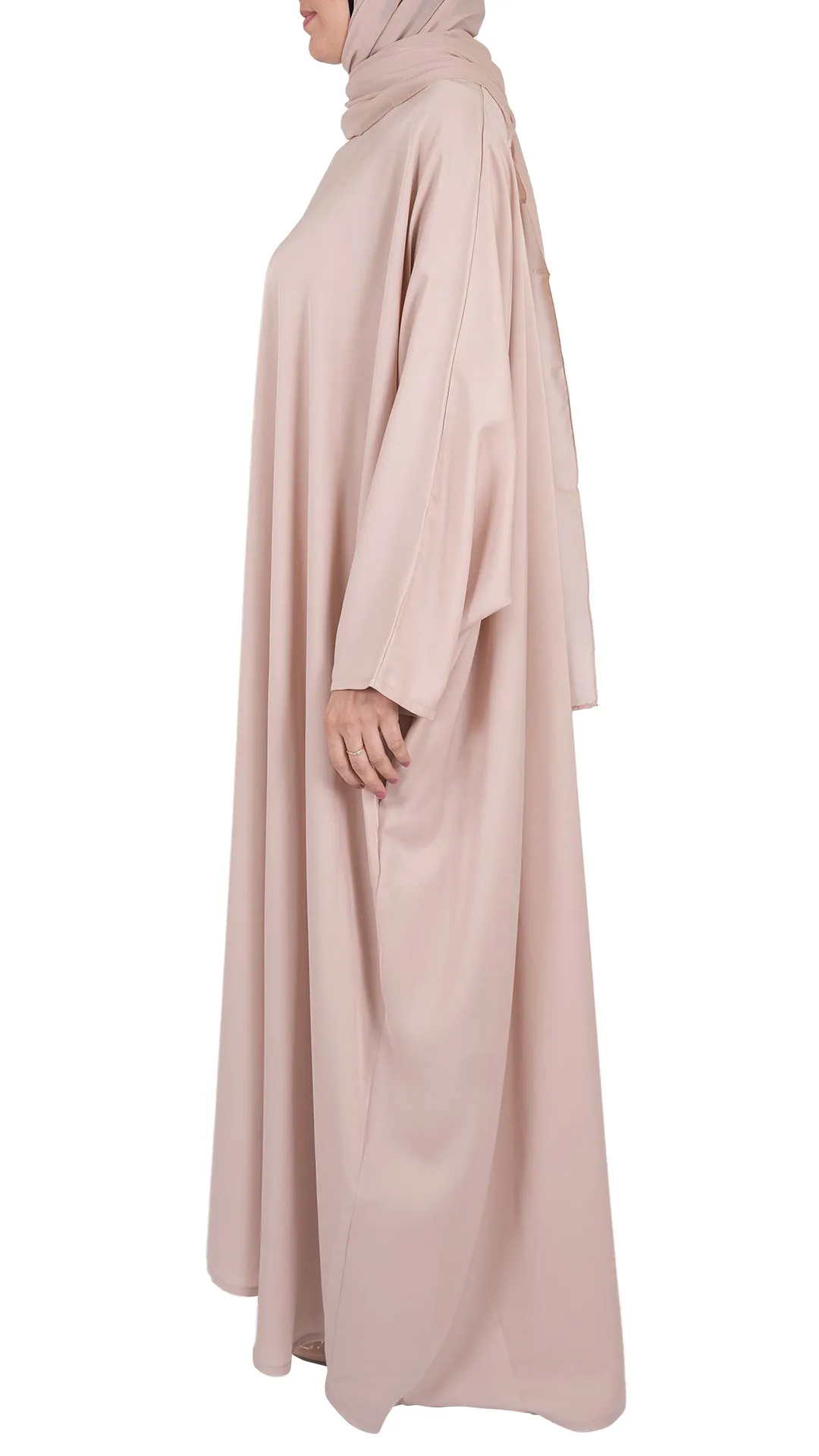 Butterfly Abaya - Blush Pink