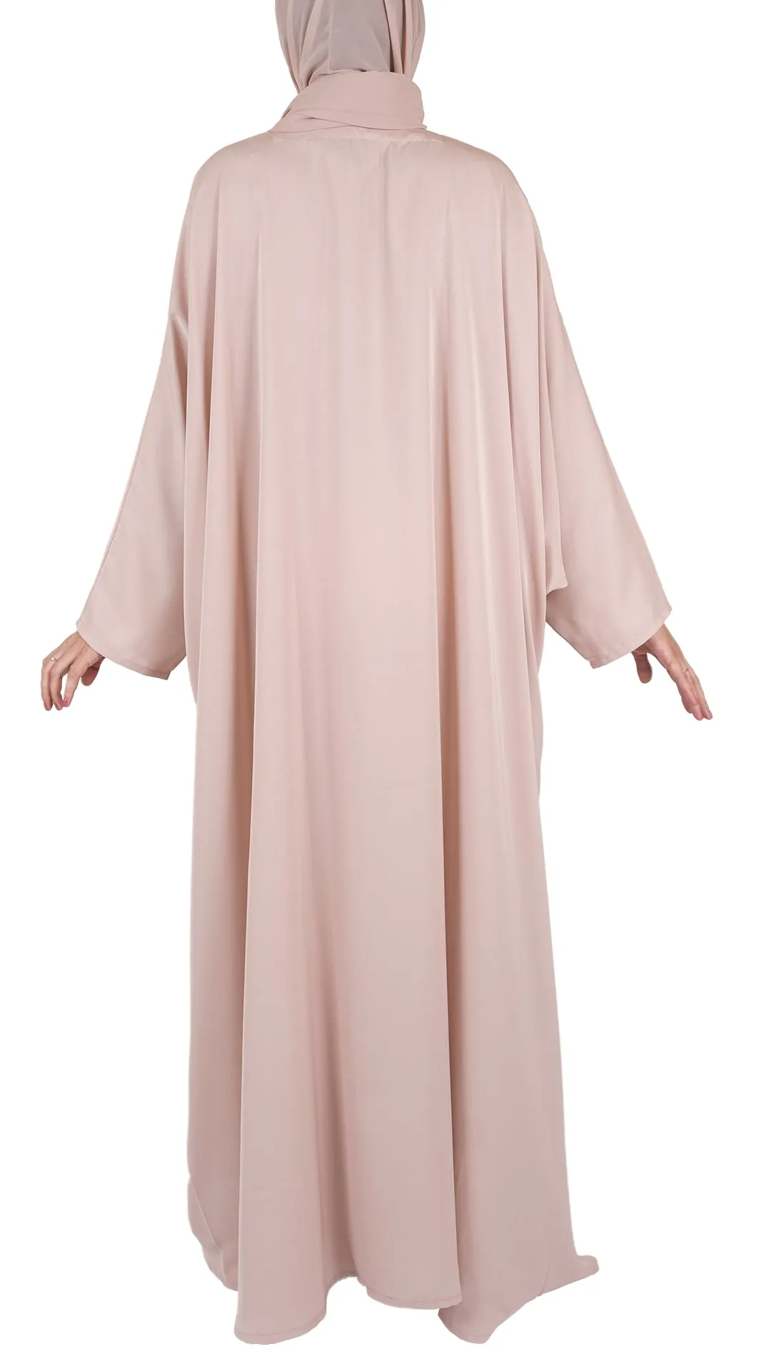 Butterfly Abaya - Blush Pink