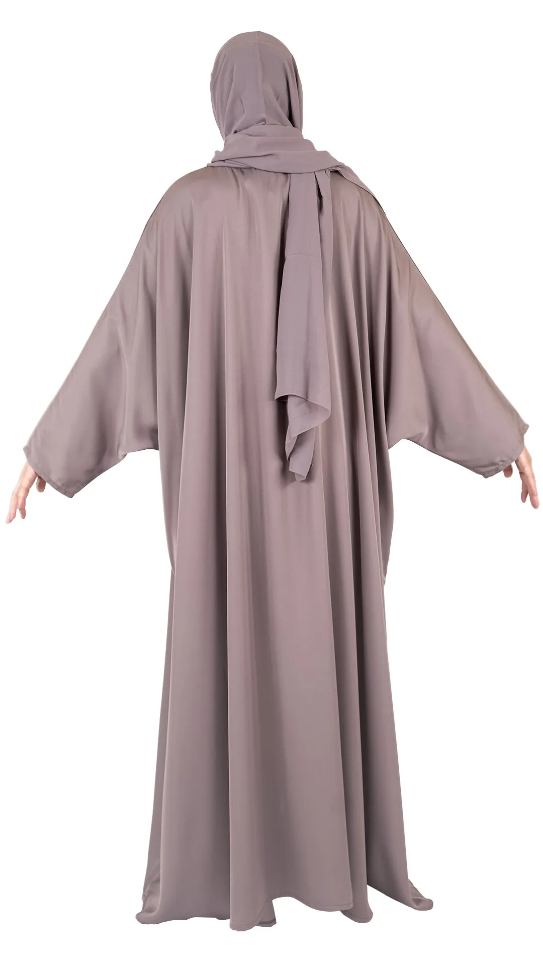 Butterfly Abaya - Mink