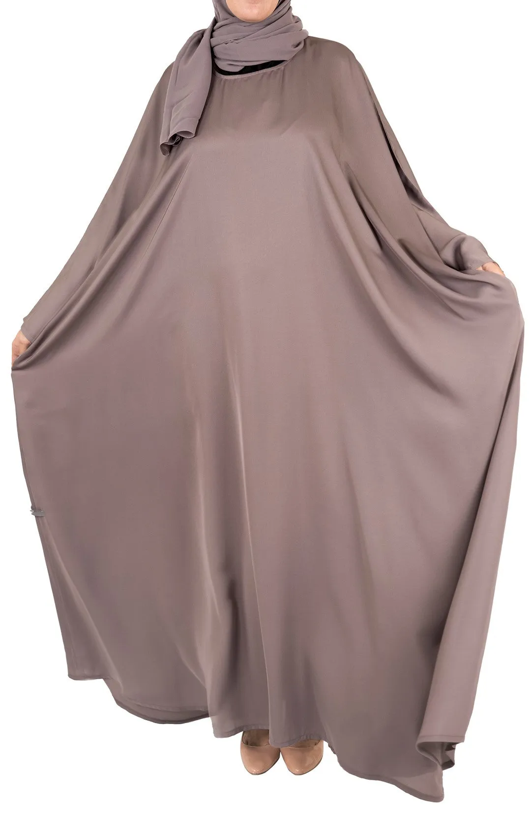 Butterfly Abaya - Mink