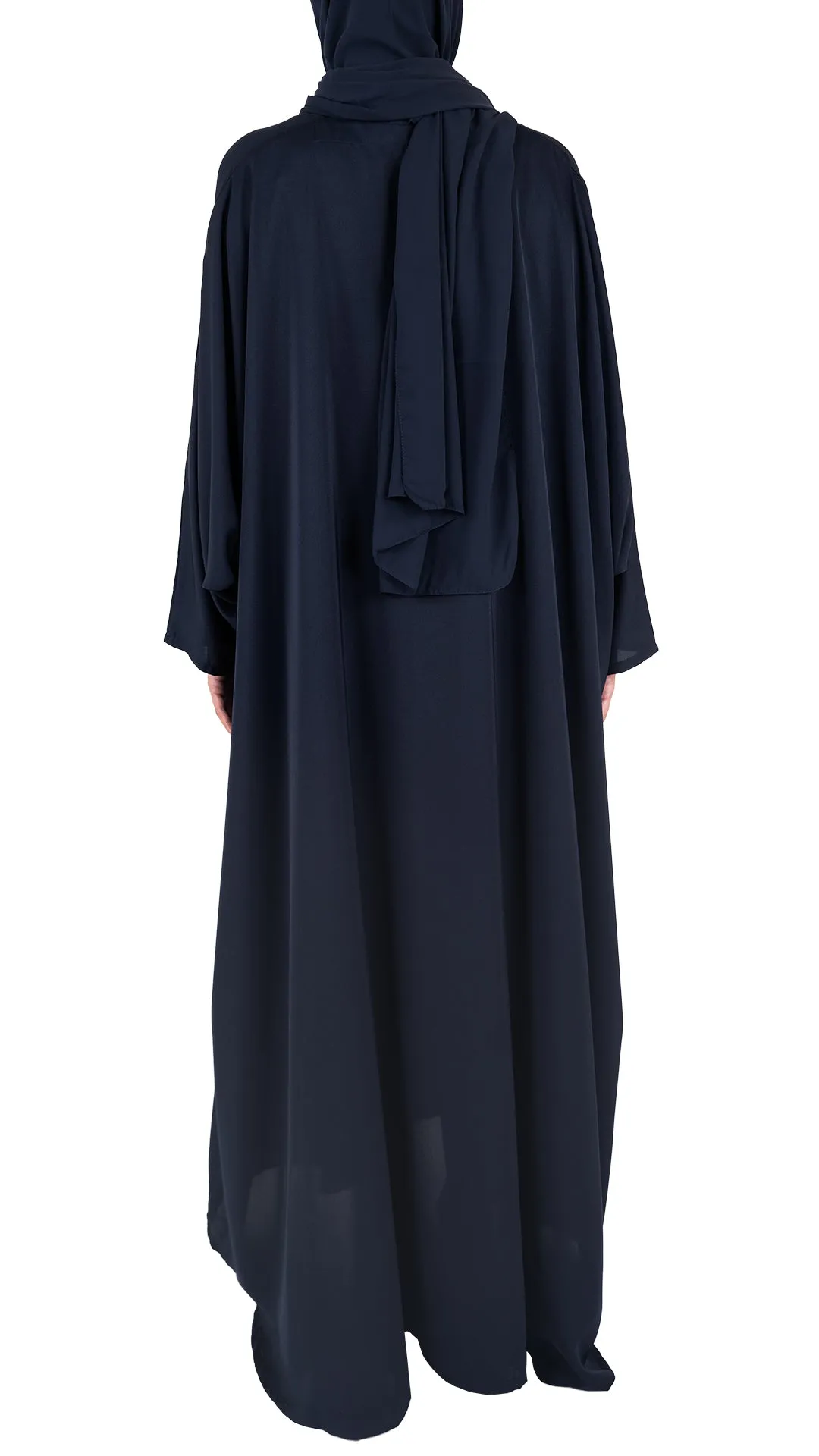 Butterfly Abaya - Navy