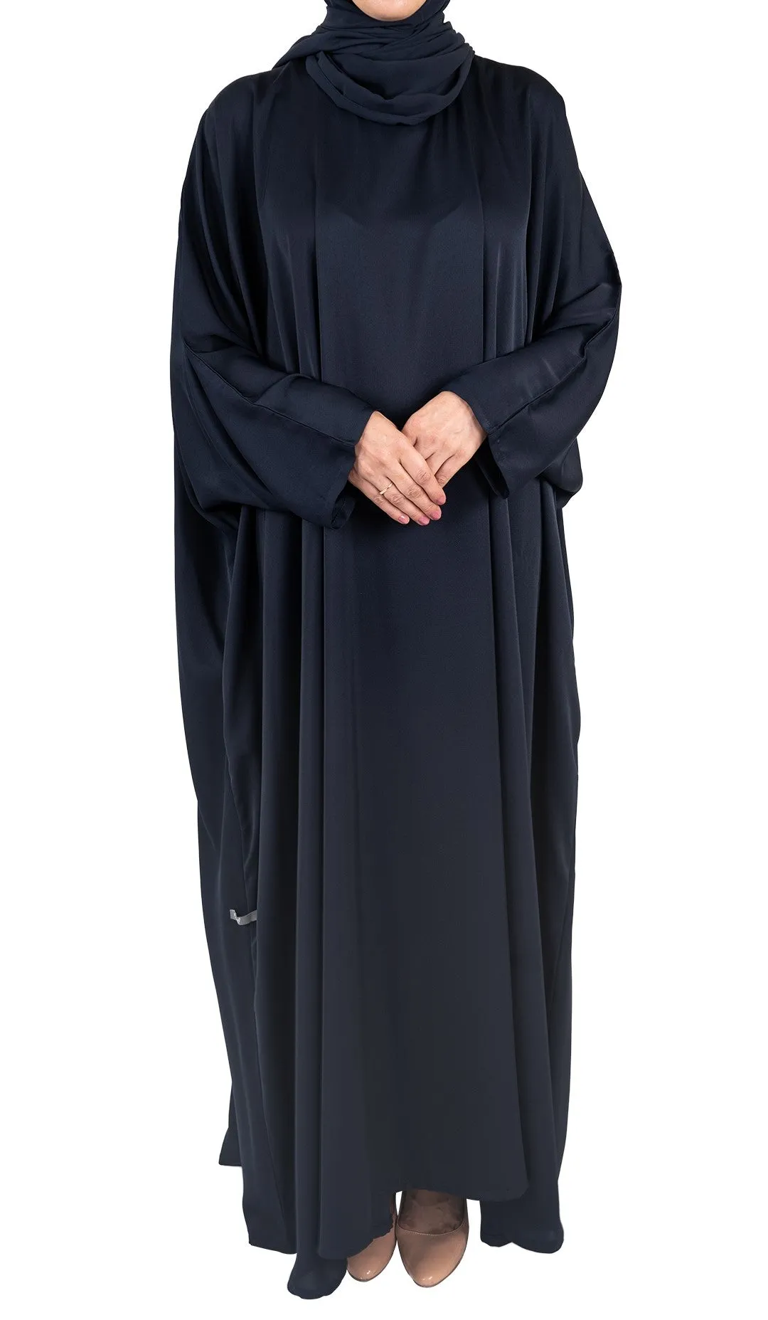 Butterfly Abaya - Navy
