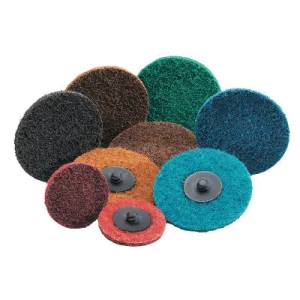 Carborundum Carbo Surface Prep Non-Woven Quick-Change Disc, Type II, 2", Medium, 05539554466
