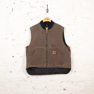 Carhartt Gilet Bodywarmer Jacket - Brown - XXL