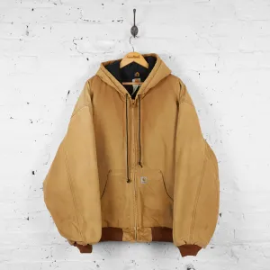 Carhartt Hooded Work Jacket - Brown - XXL