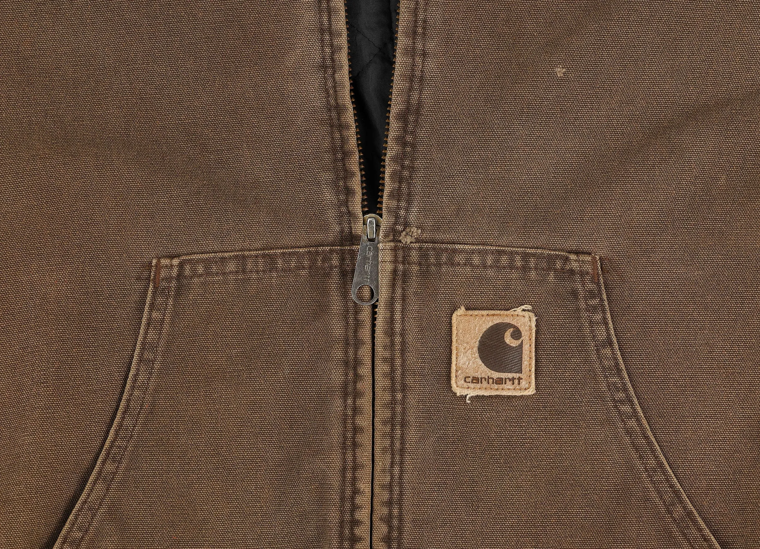 Carhartt Hooded Work Jacket - Brown - XXL
