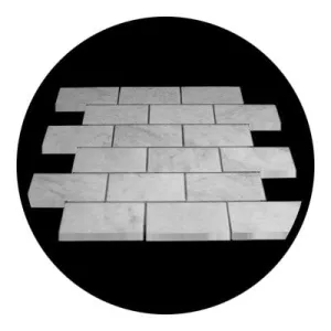 Carrara Marble Italian White Bianco Carrera 2x4 Brick Mosaic Tile Polished