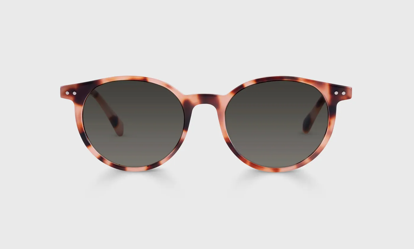 Case Closed Average Color 43 - Blush Pink Tortoise Front and Temples