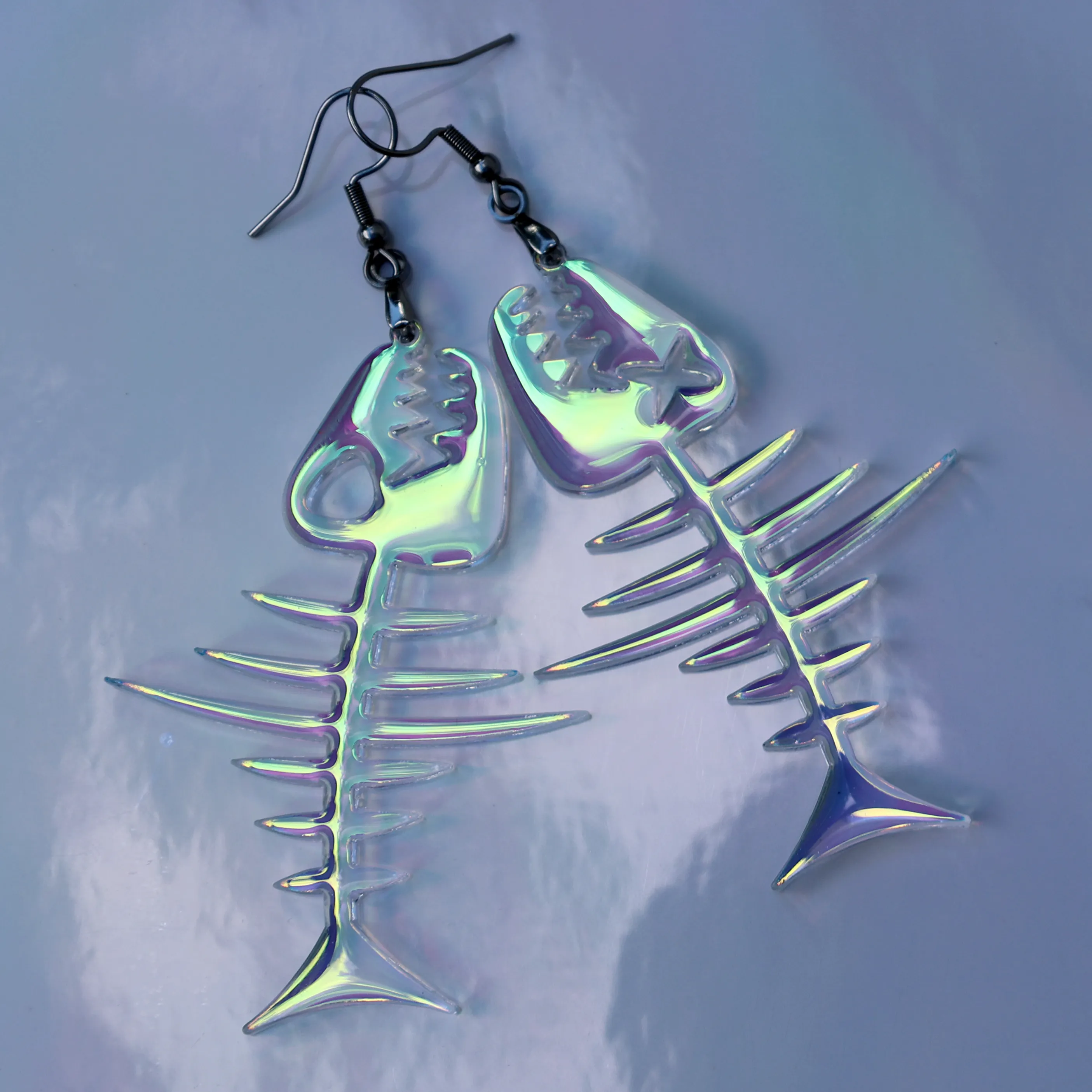 CATCH OF THE DAY PIRANHA EARRINGS