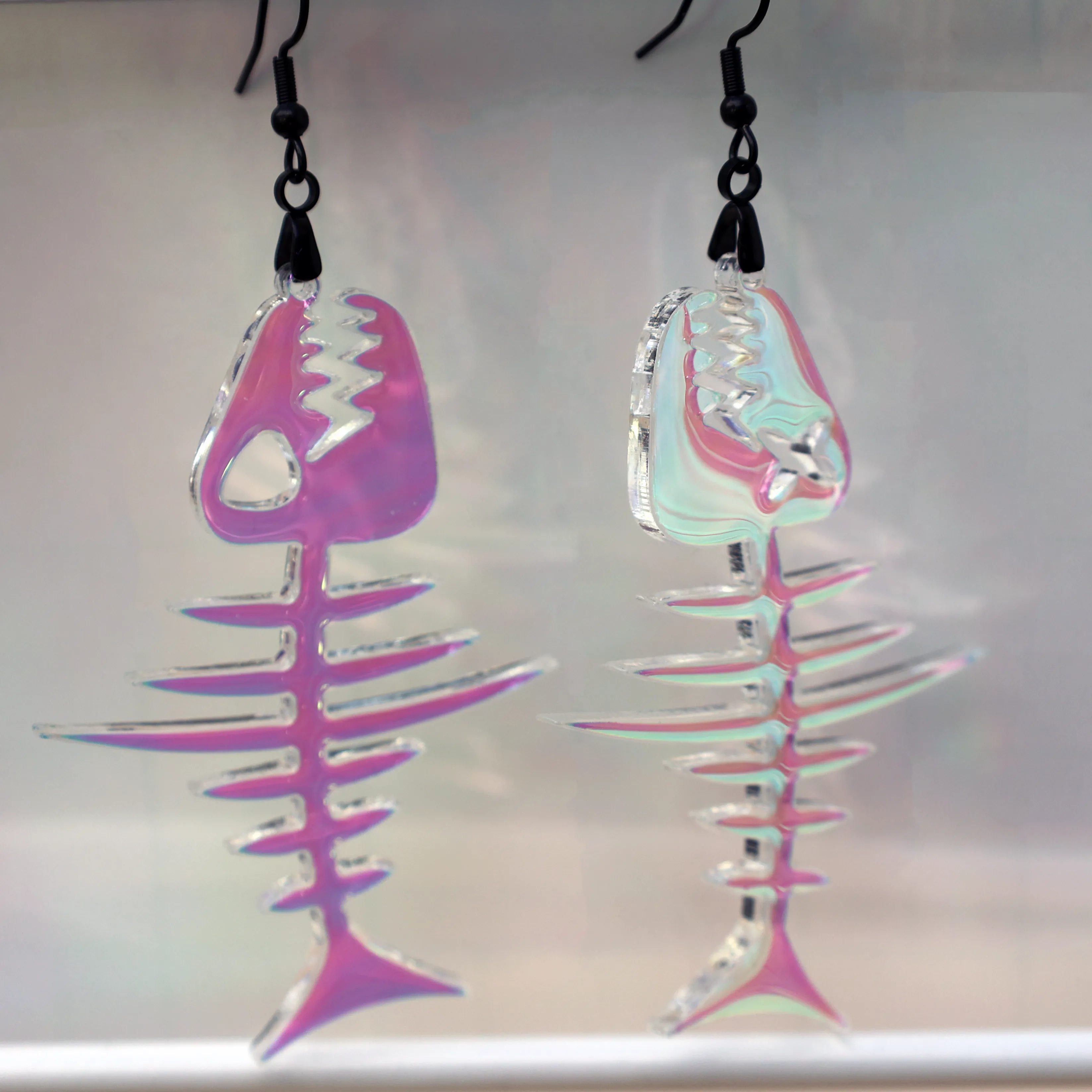 CATCH OF THE DAY PIRANHA EARRINGS