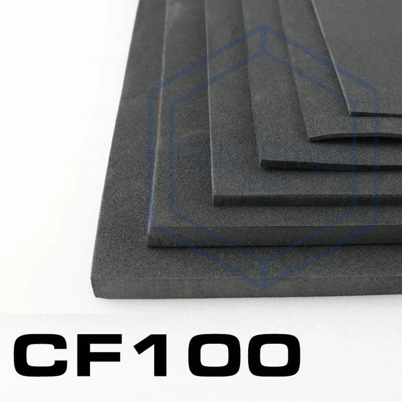 CF100 2mm Foam - Black - Cost per metre