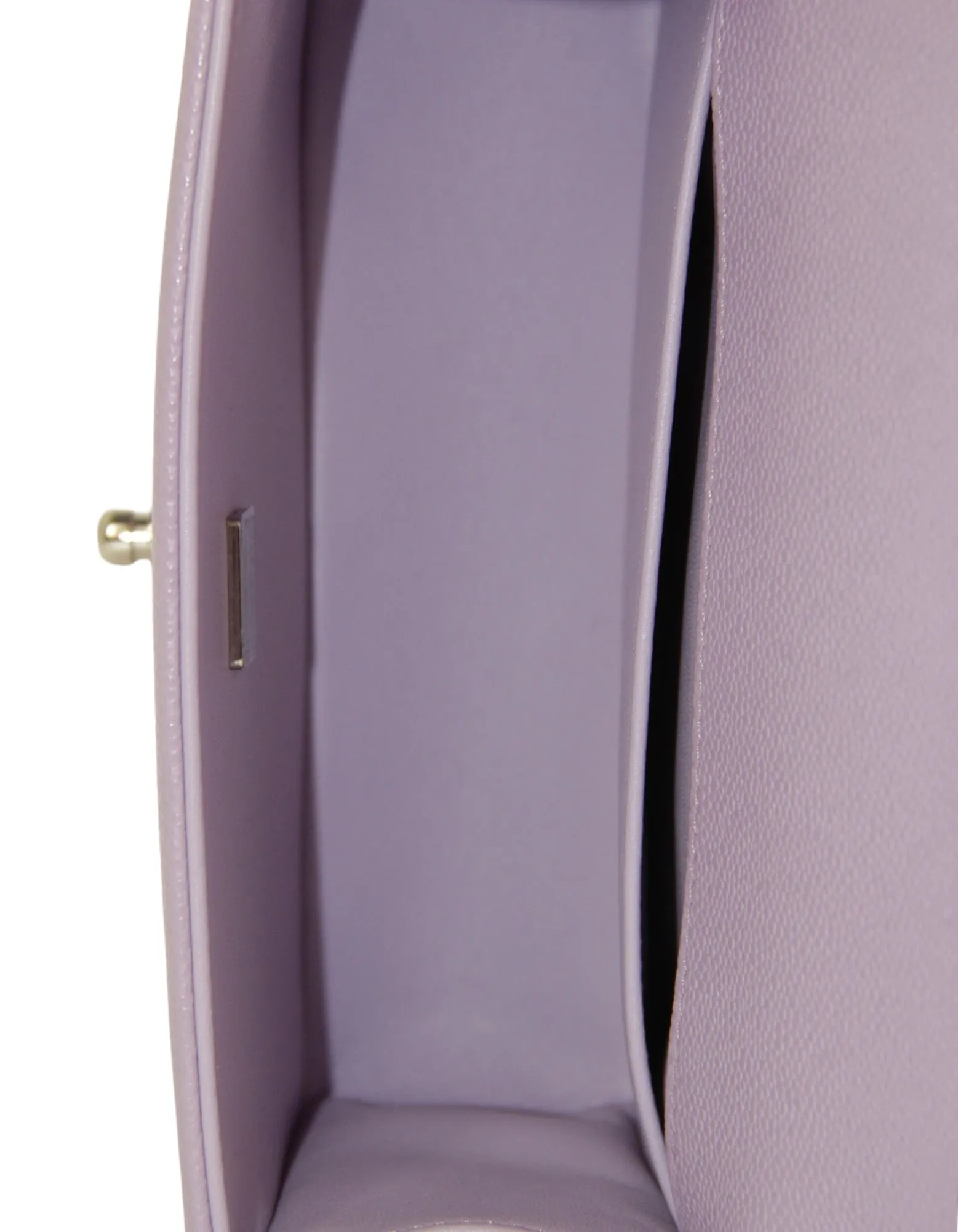 Chanel 2024 Purple Caviar Leather Small Boy Bag