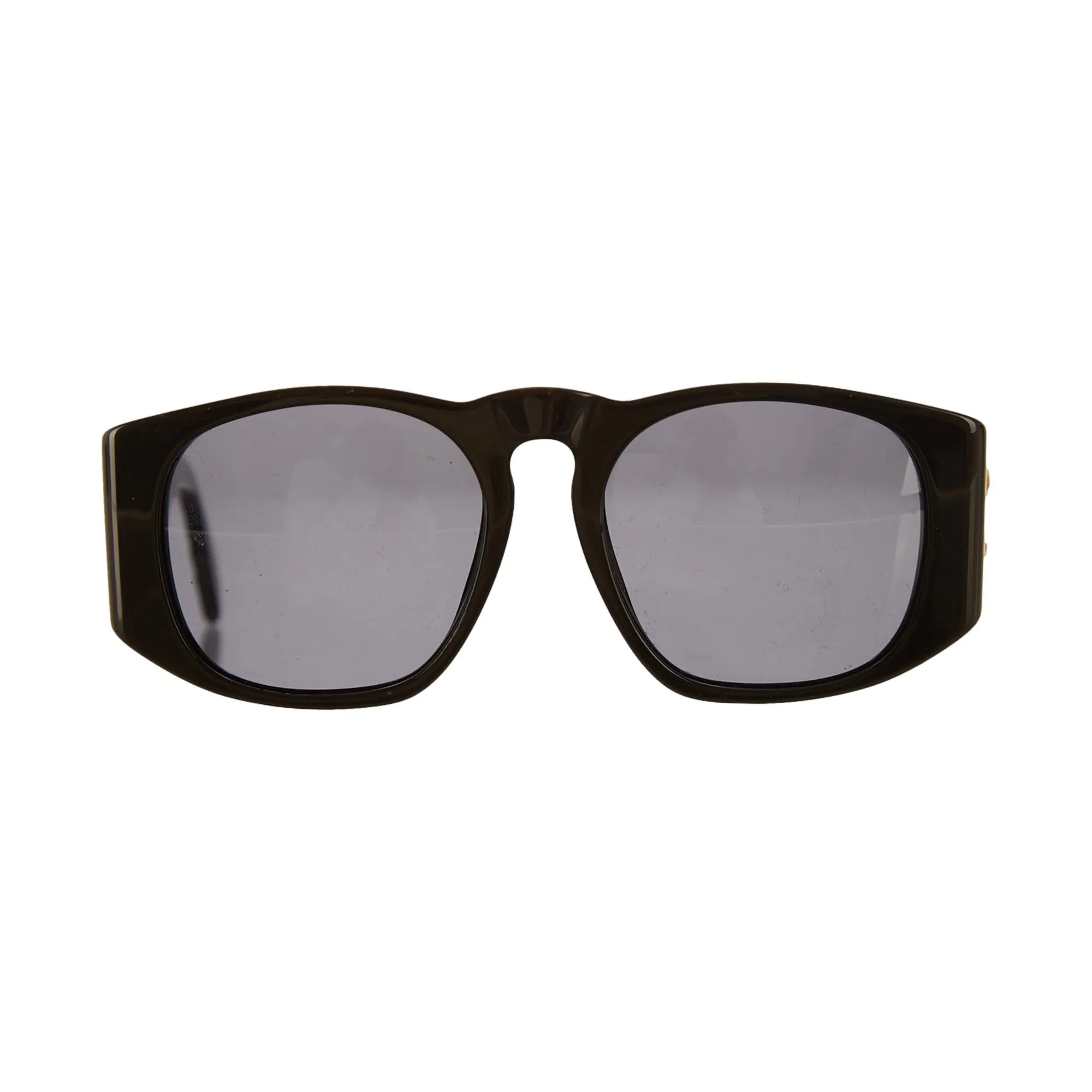 Chanel Black Quilted Logo Sunglasses