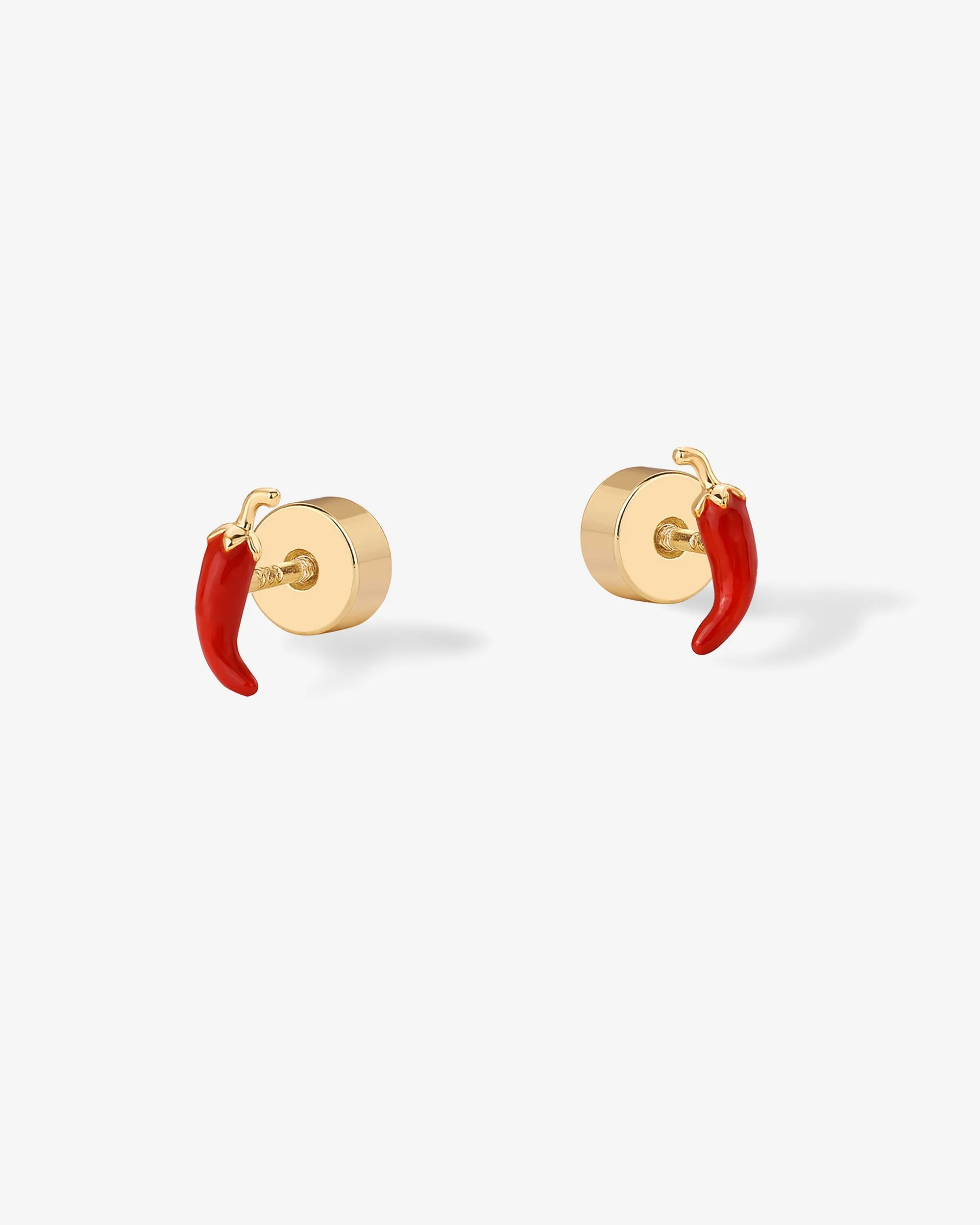 Chili Pepper Studs