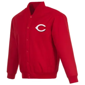 Cincinnati Reds Poly-Twill Jacket