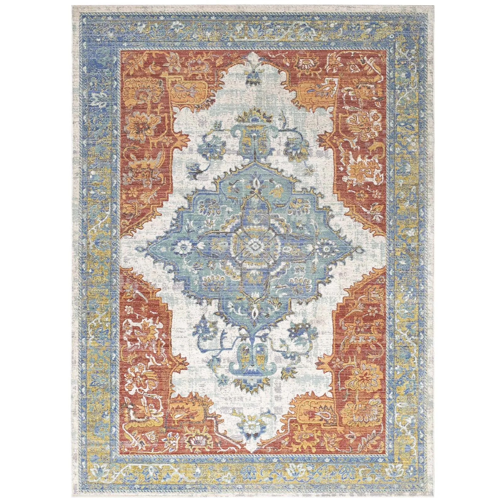 CITLALI DISTRESSED SOUTHWESTERN AZTEC