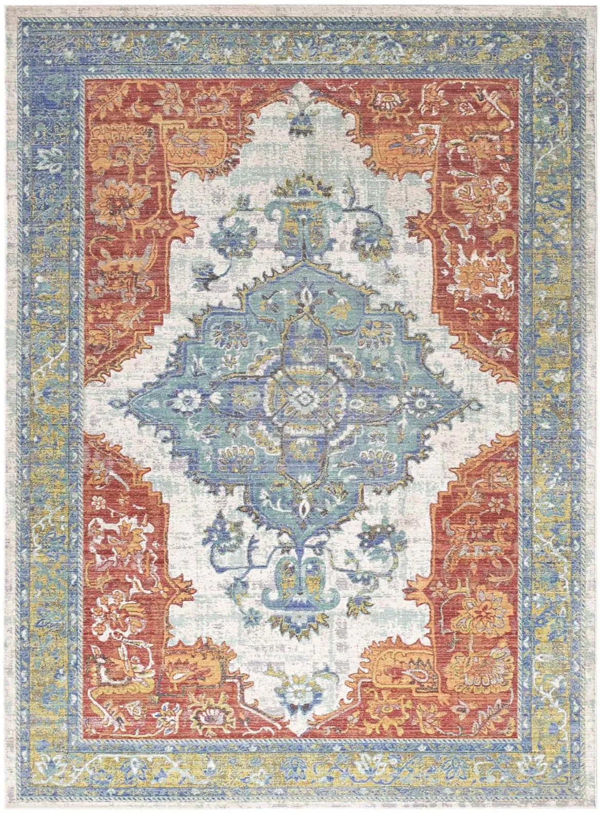 CITLALI DISTRESSED SOUTHWESTERN AZTEC