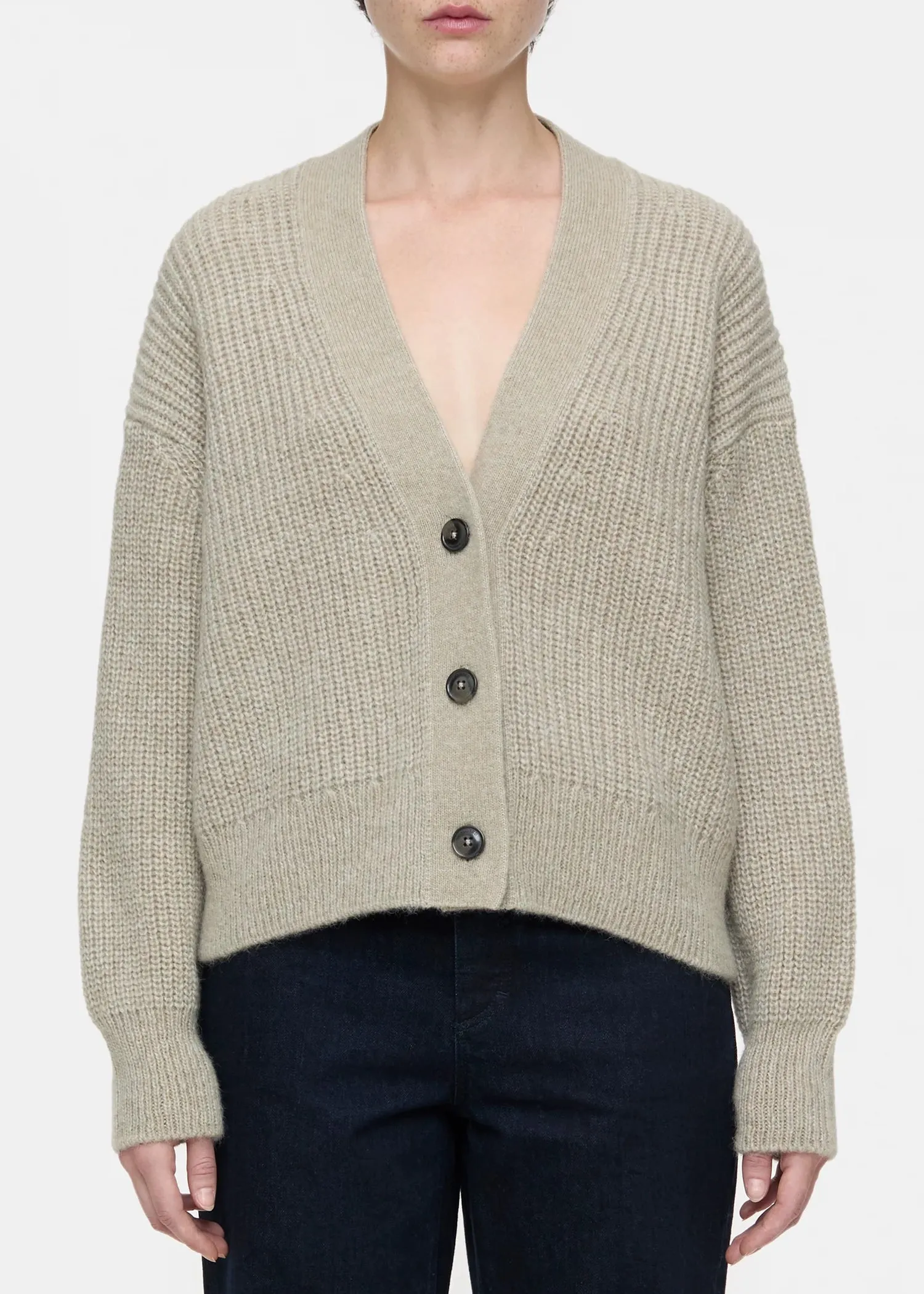 Closed Boxy Cardigan