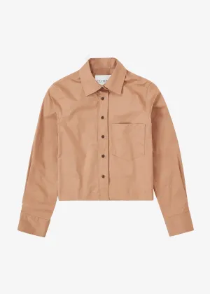 Closed Cropped Shirt