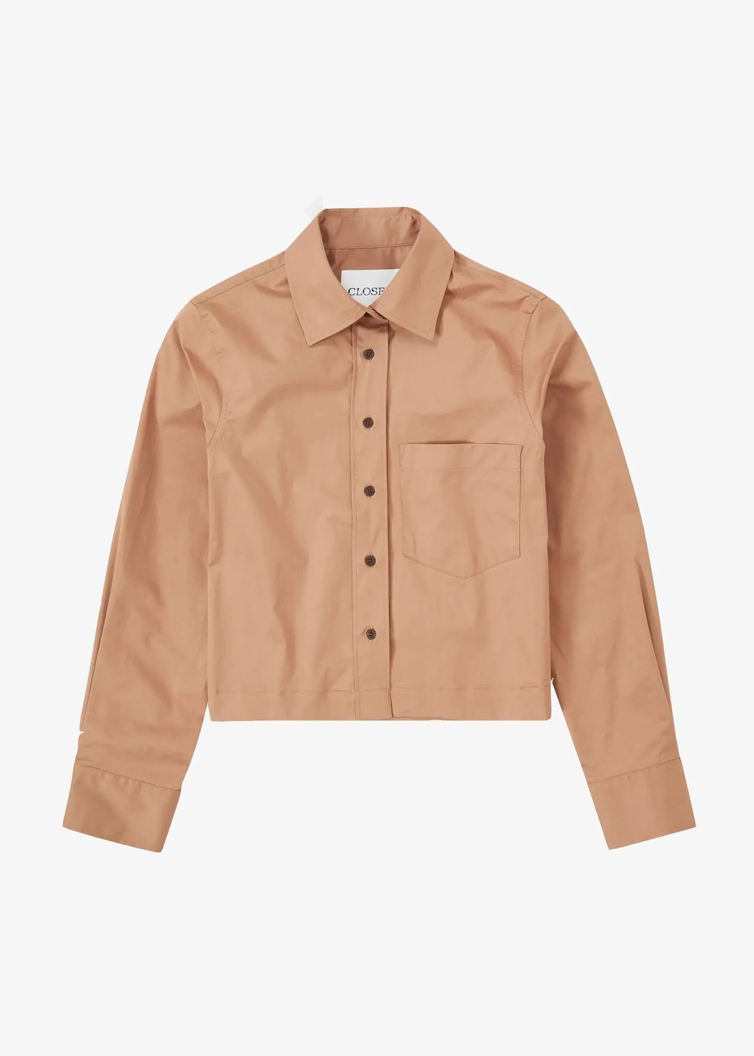 Closed Cropped Shirt