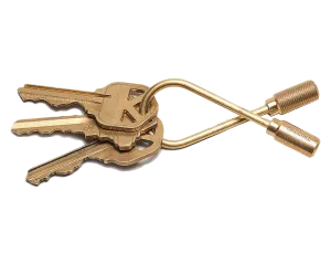 Closed Helix Keyring