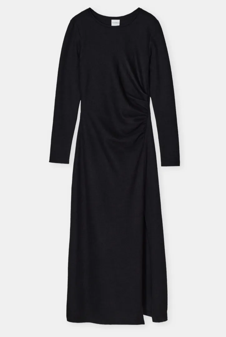 CLOSED The Wool Jersey Dress - Black