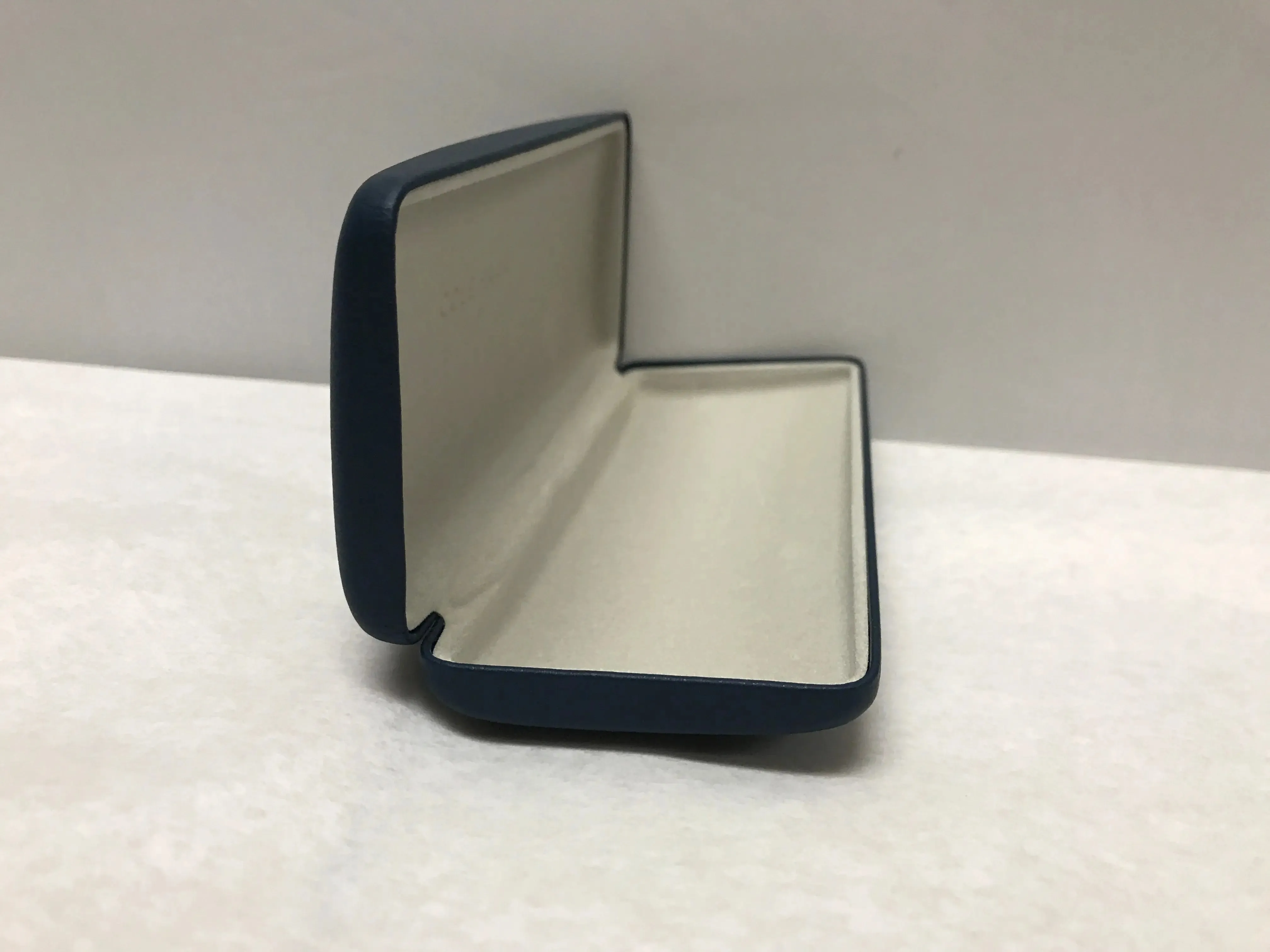Cole Haan Optical Logo Engraved Black Eye Glasses Hard Case | KMOPT-02