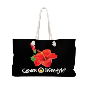 Coodeh Weekender Bag (BIGFLWR-BLK)