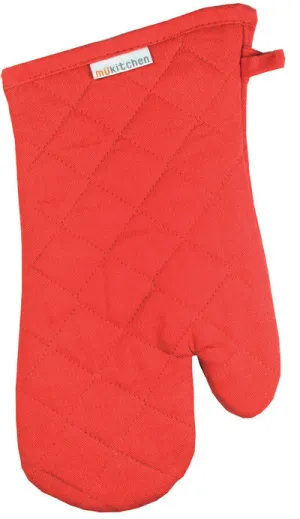 Cotton Mitt-Crimson