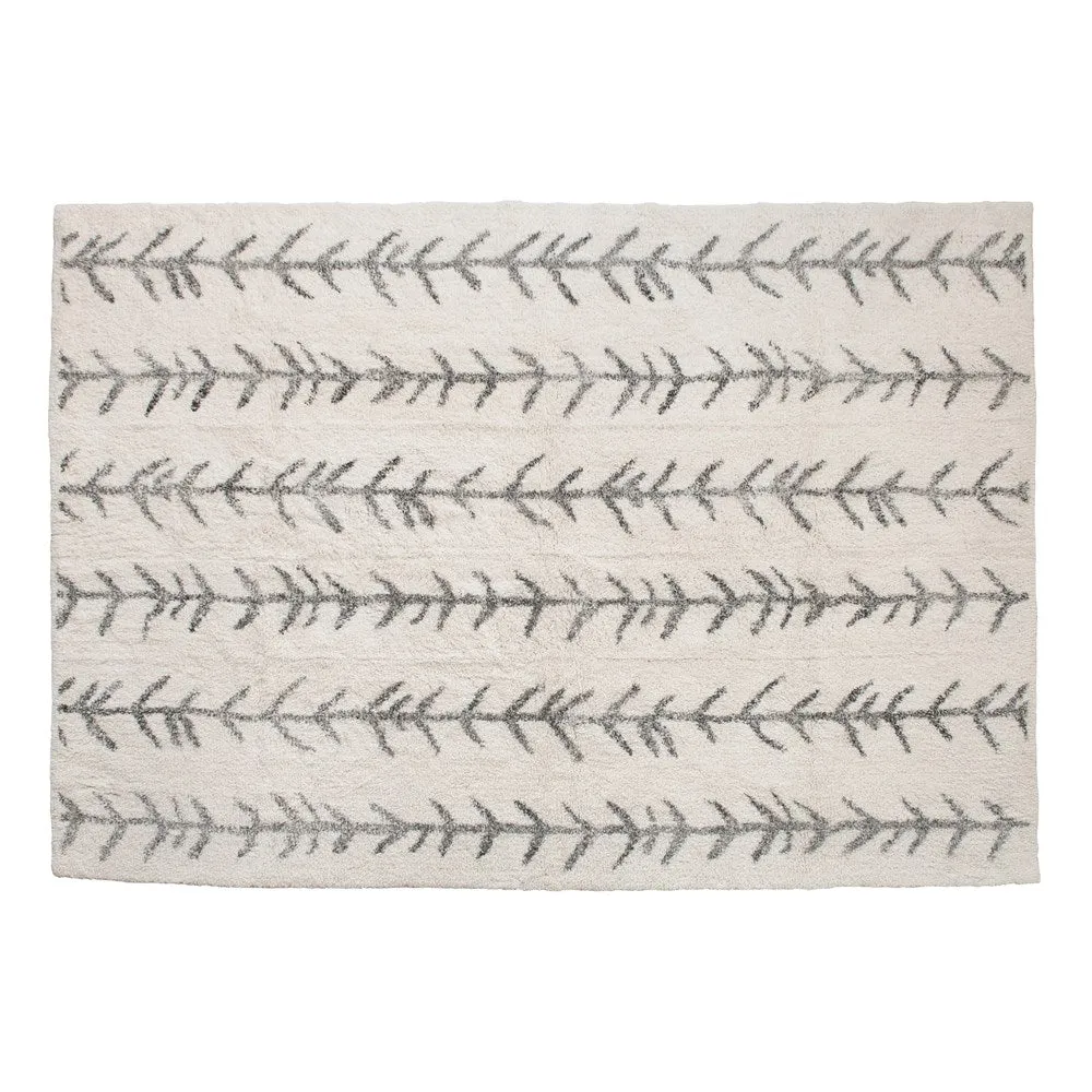 Cotton Printed Tufted Rug