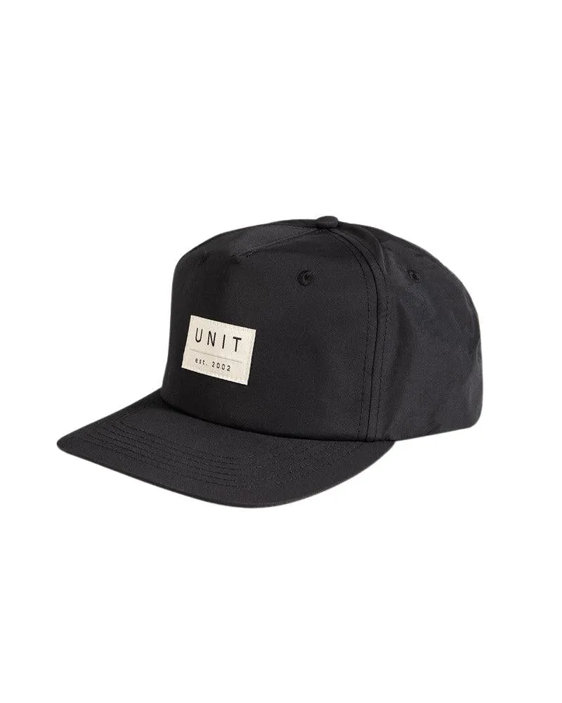Courtz Strapback Cap - Black