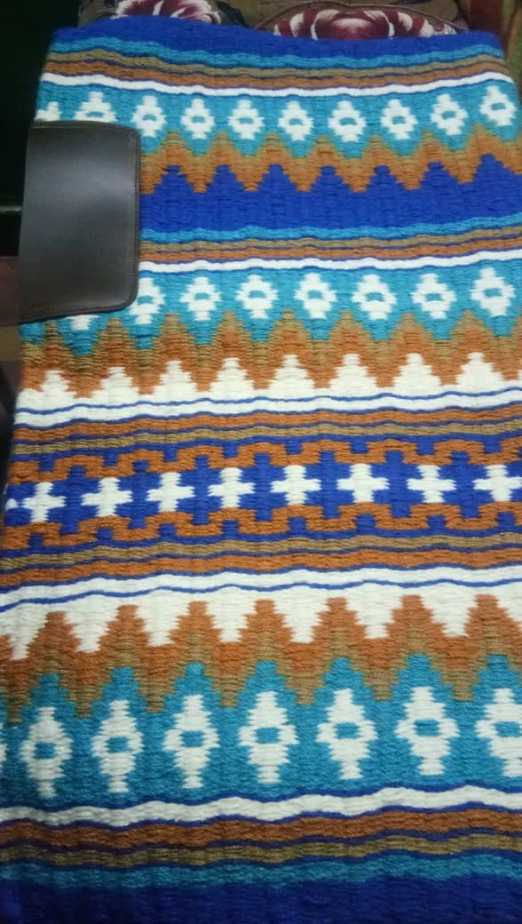 Cowboy Rust Show Blanket