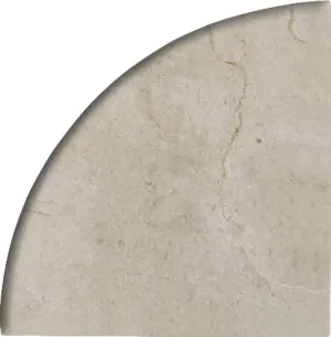 Crema Marfil Marble Both Side Polished Bathroom Corner Shelf 9''x9'' by Tile Spot