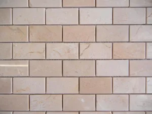 Crema Marfil mosaic polished 1x2