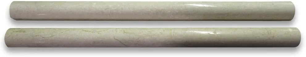 Crema Marfil Polished 3/4 x 12 Pencil Liner