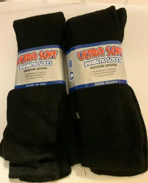 Cresswell Diabetic Ultra Soft Crew Sock  Men or Women