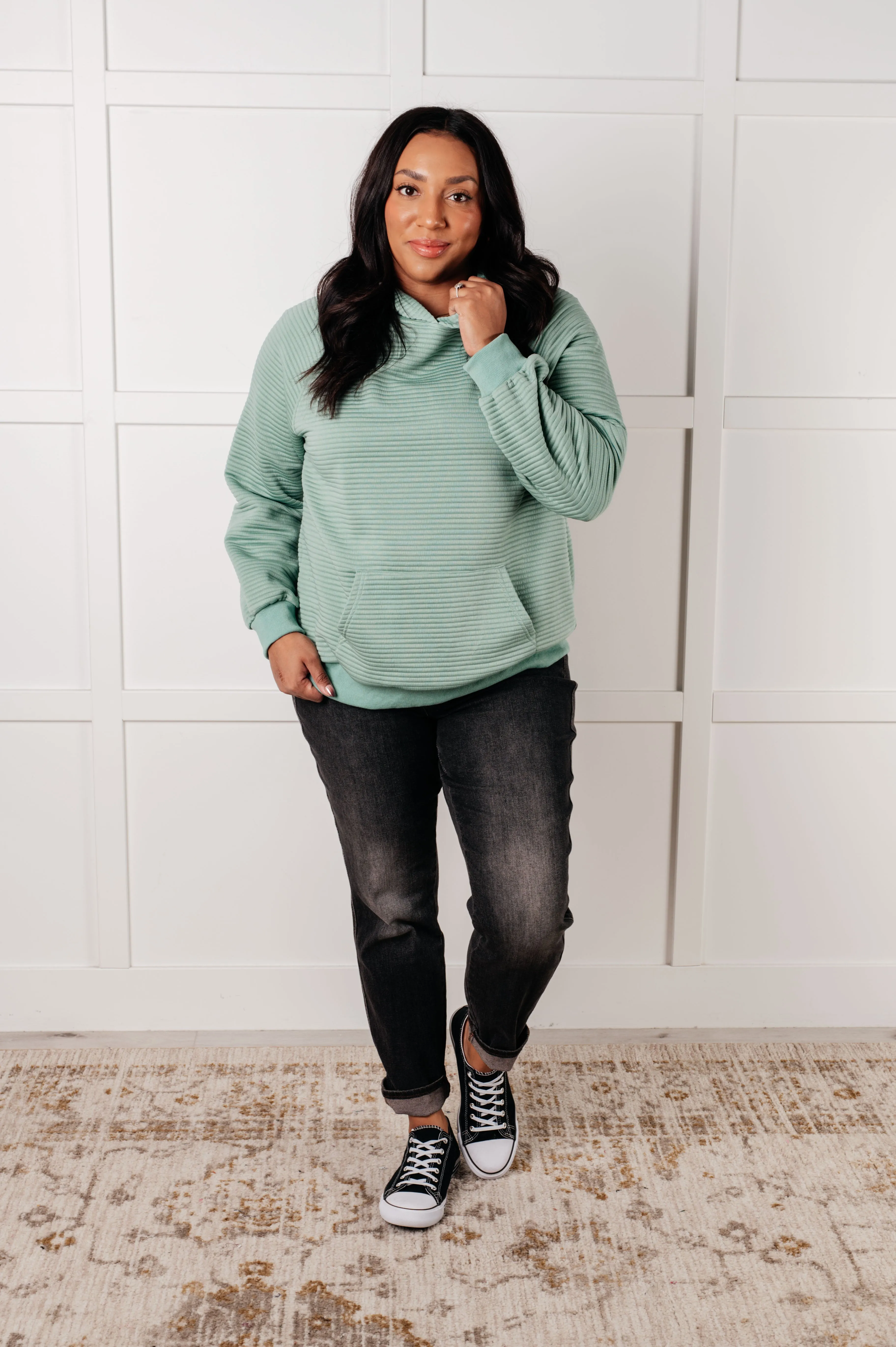 Crosswalk Textured Hoodie