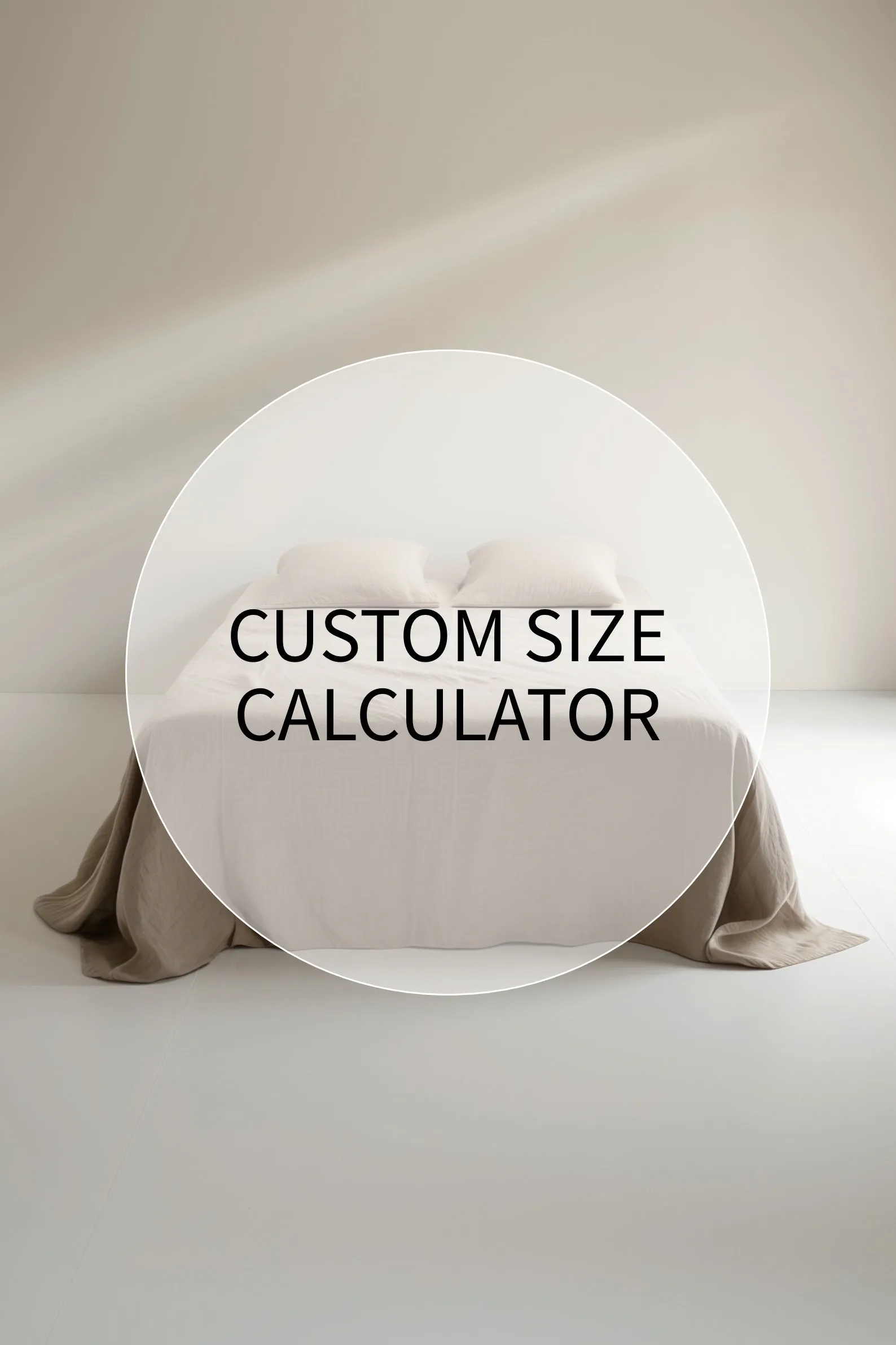 Custom flat sheet