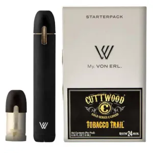Cuttwood E-Liquids - My. Von Erl LiquidPod Vaporizer Starter Kit (Tobacco Trail)