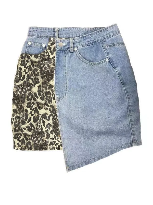 Denim skirt