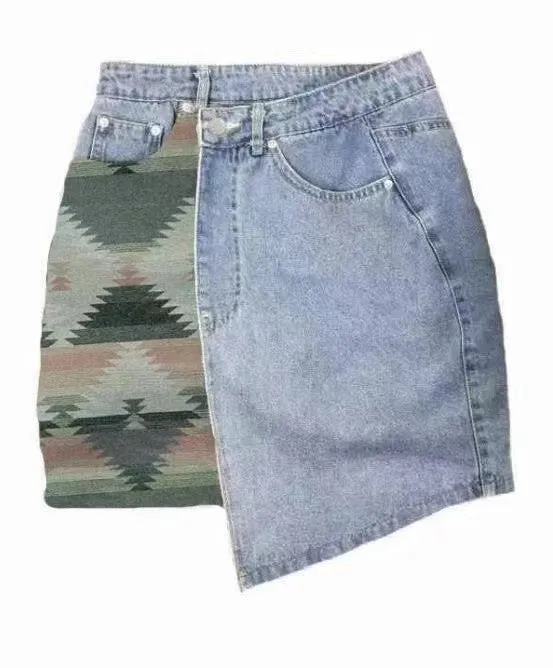 Denim skirt
