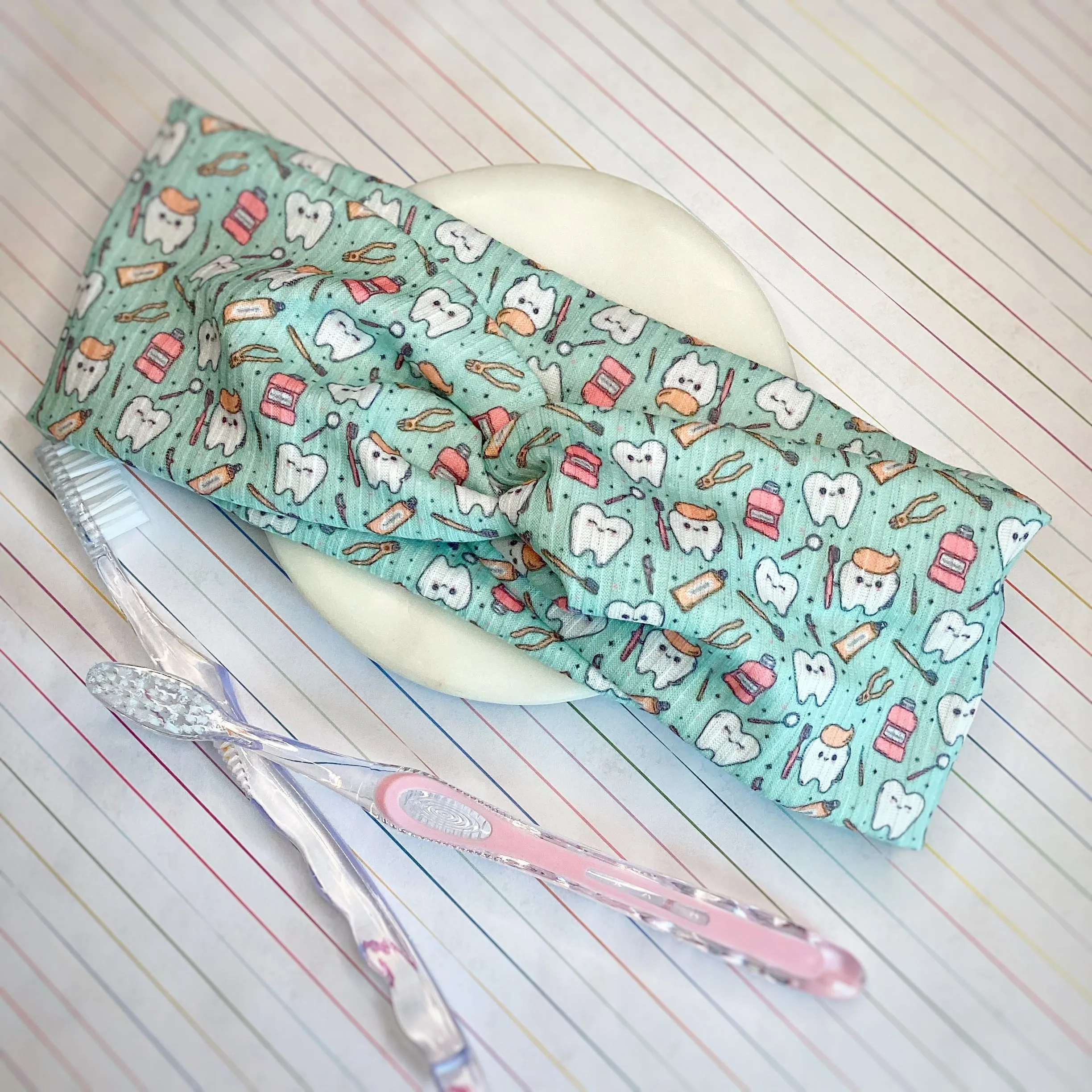 Dental Headband and Scrunchie Collection