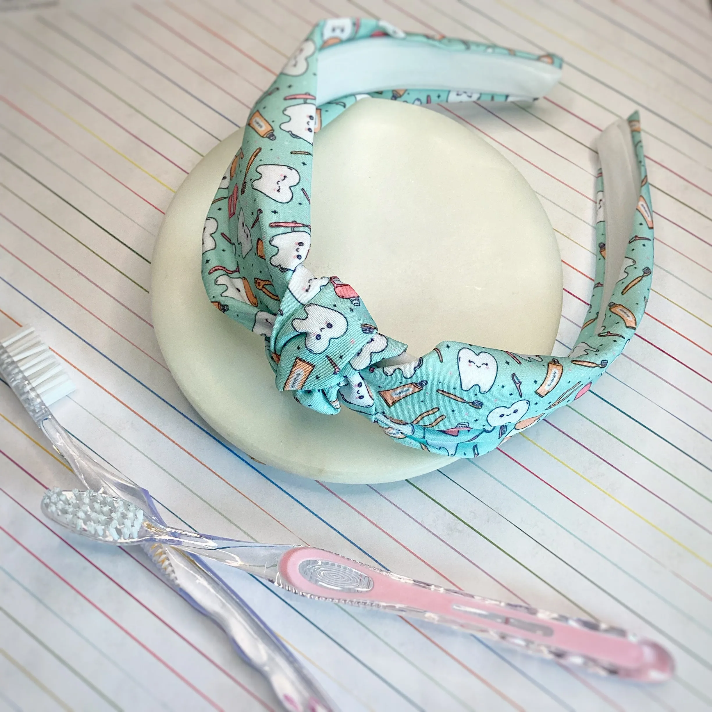 Dental Headband and Scrunchie Collection