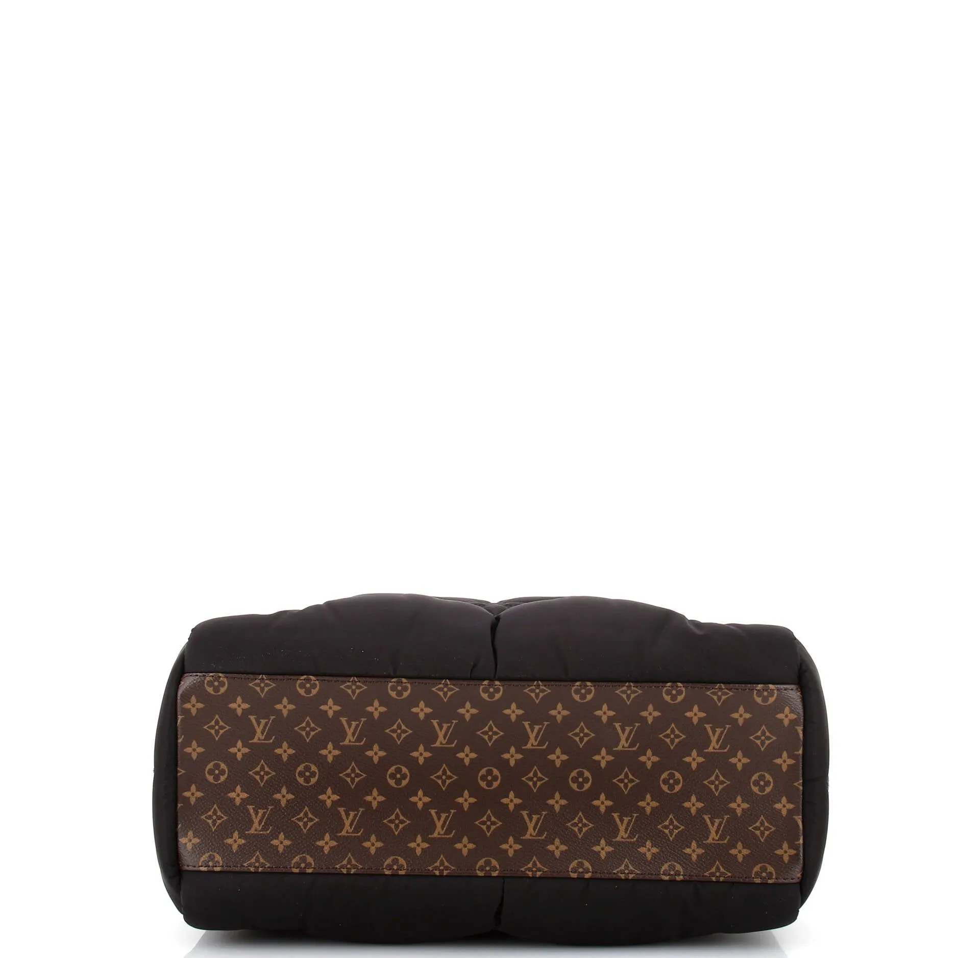 Designer Pillow OnTheGo Tote Monogram Quilted Econyl Nylon MM