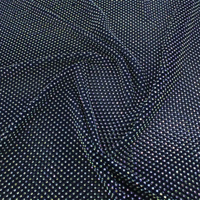 Diamante Mesh Lace Fabric 120cm