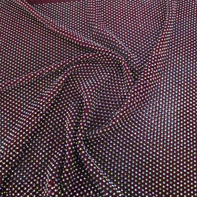 Diamante Mesh Lace Fabric 120cm