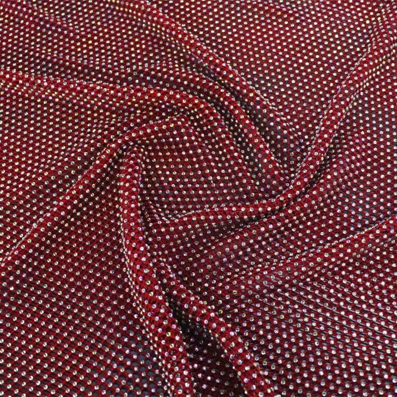 Diamante Mesh Lace Fabric 120cm