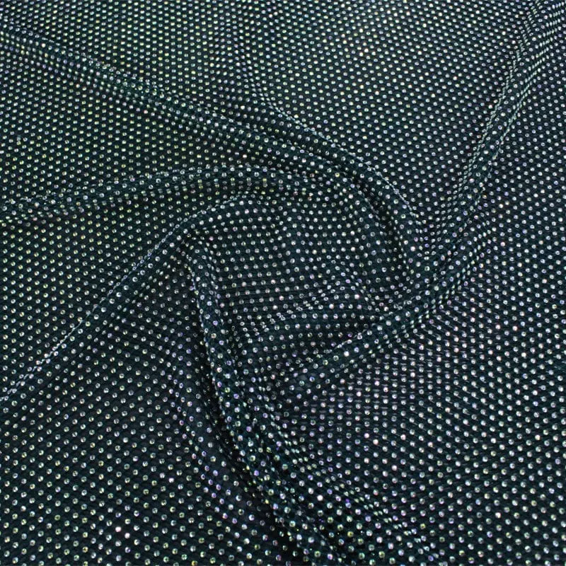 Diamante Mesh Lace Fabric 120cm