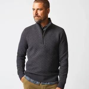 Diamond Quilt Half Zip