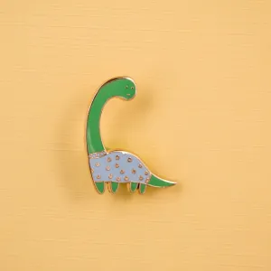 Dino in Sweater Enamel Pin